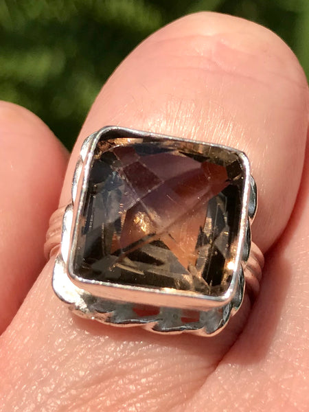 Smoky Quartz Ring Size 6.5 - Morganna’s Treasures 