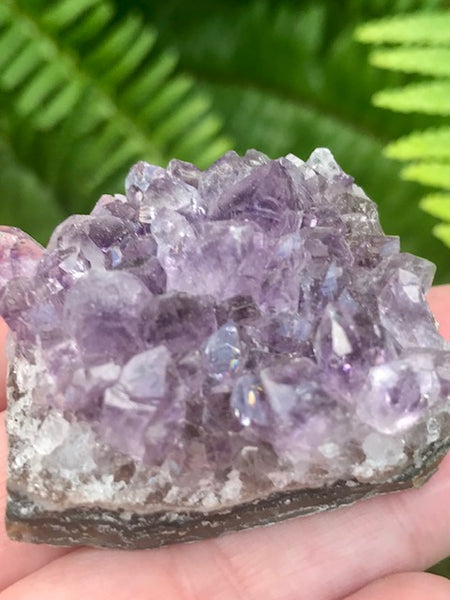 Purple Amethyst Druzy Cluster - Morganna’s Treasures 