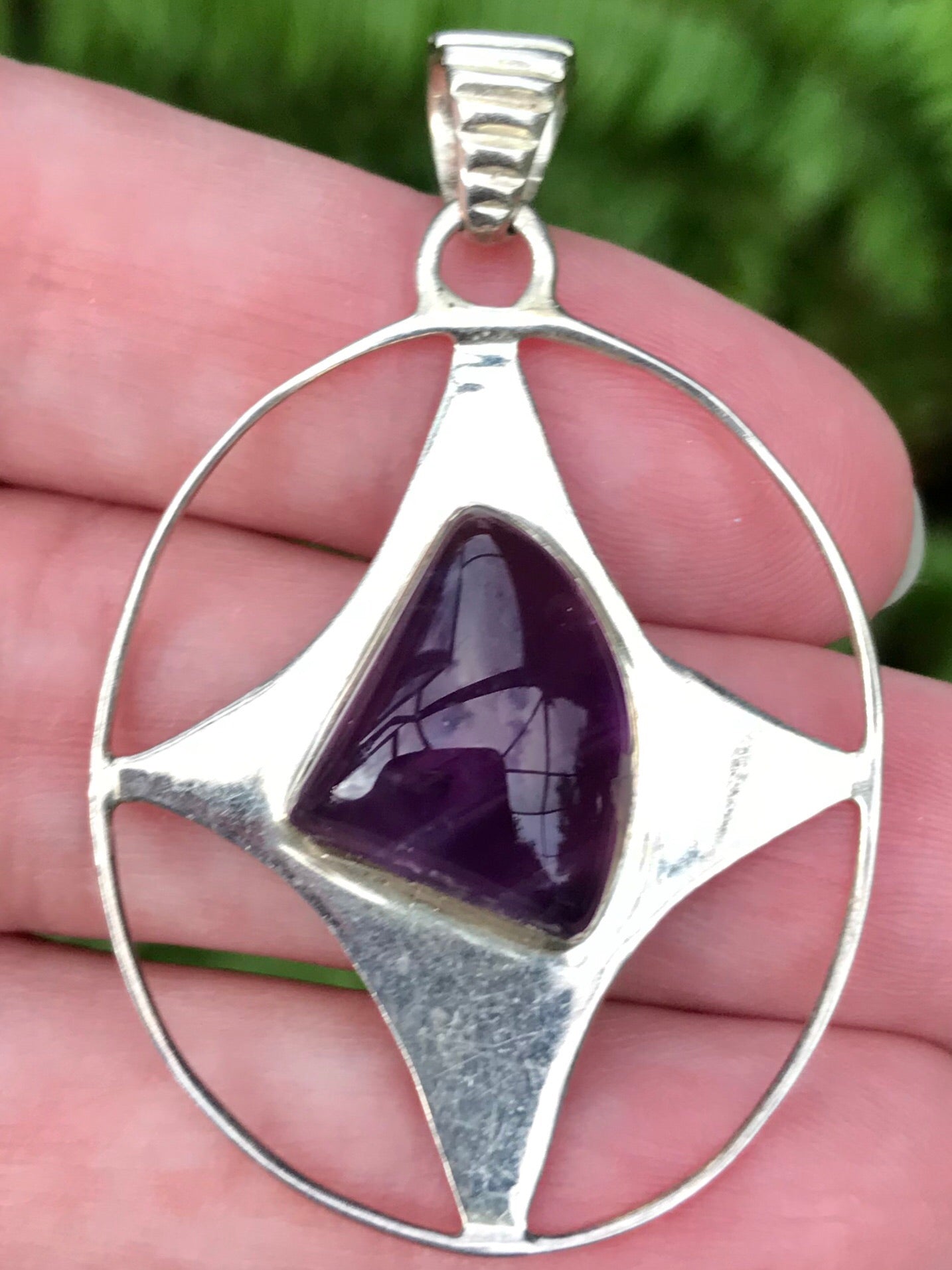 Amethyst Pendant - Morganna’s Treasures 