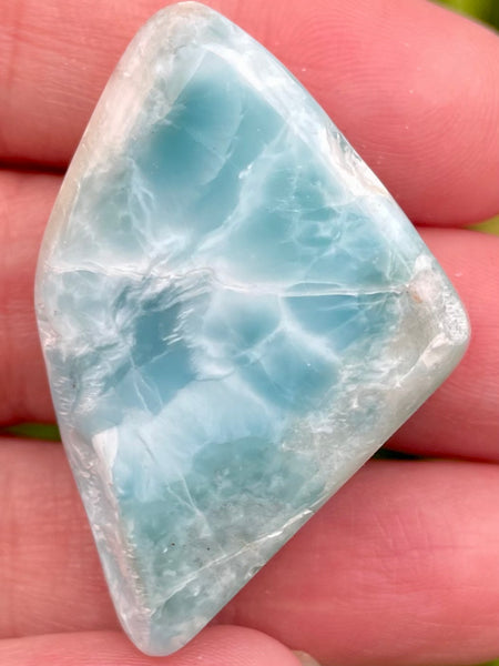 Larimar Palm Stone - Morganna’s Treasures 