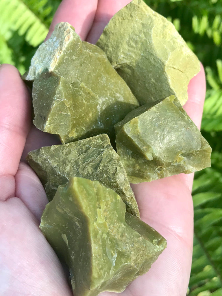 High Quality Rough Green Opal Stones