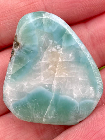 Larimar Palm Stone - Morganna’s Treasures 