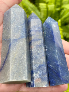Blue Quartz Healing Wand - Morganna’s Treasures 