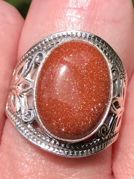 Goldstone Ring Size 7.5 - Morganna’s Treasures 