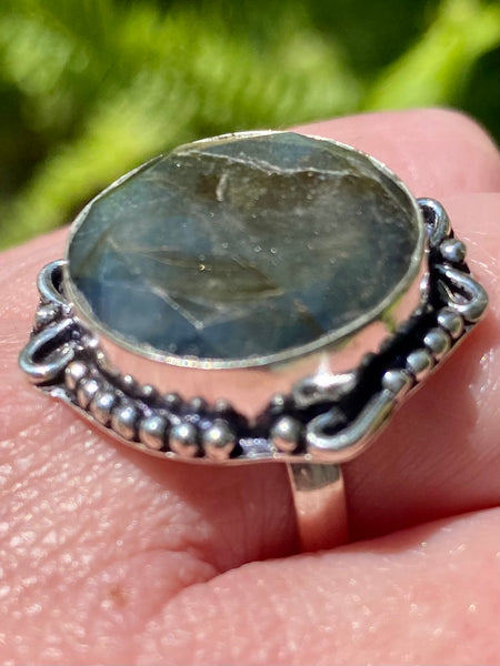 Labradorite Cocktail Ring Size 8 - Morganna’s Treasures 