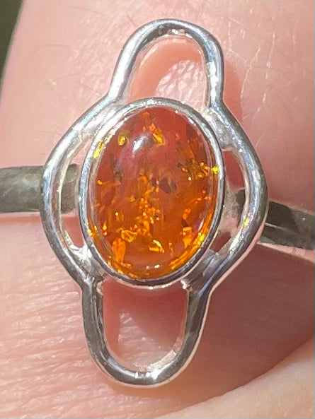 Baltic Amber Ring Size 7.5 - Morganna’s Treasures 