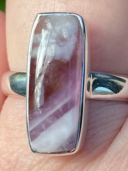 Chevron Amethyst Ring Size 7 - Morganna’s Treasures 