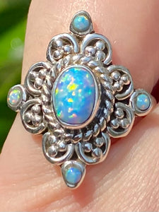 Fire Opal Ring Size 6 - Morganna’s Treasures 