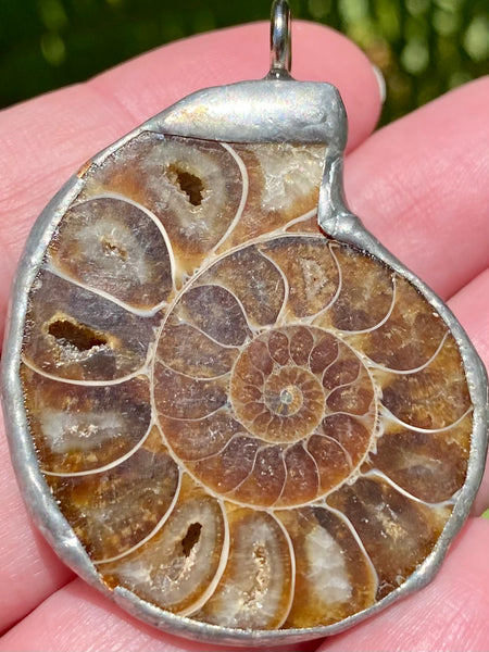 Ammonite Pendant - Morganna’s Treasures 