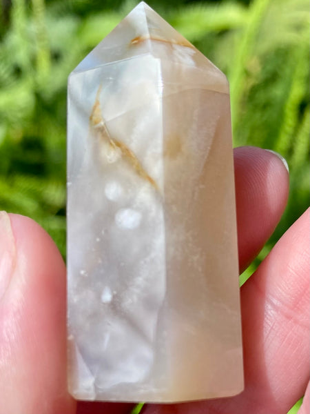 Flower Agate Healing Wand - Morganna’s Treasures 