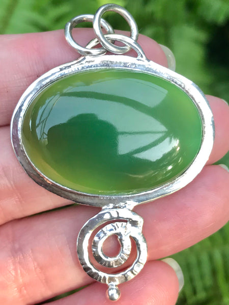 Green Onyx Pendant - Morganna’s Treasures 