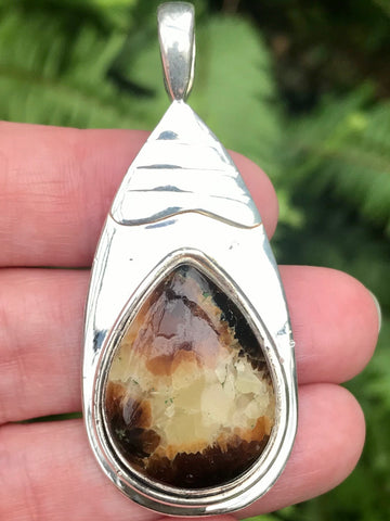 Septarian (Dragon's Stone) Pendant - Morganna’s Treasures 