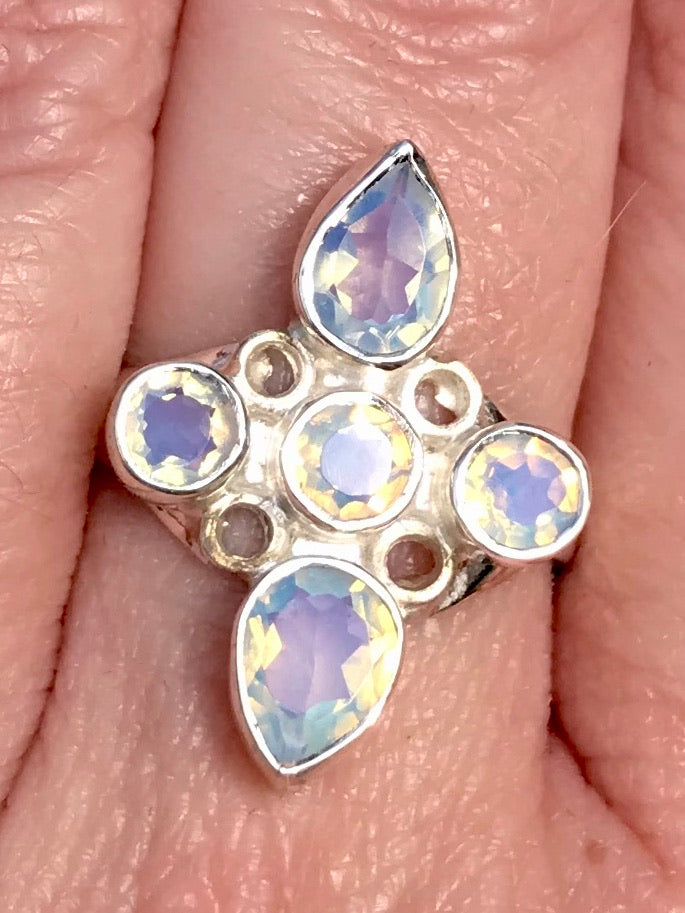 Opalite Ring Size 8.25 - Morganna’s Treasures 