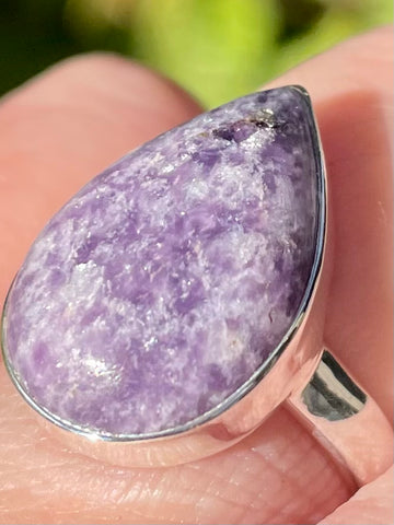 Lepidolite Ring Size 6 - Morganna’s Treasures 