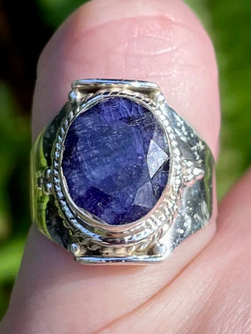 Iolite Cocktail Ring Size 6 - Morganna’s Treasures 