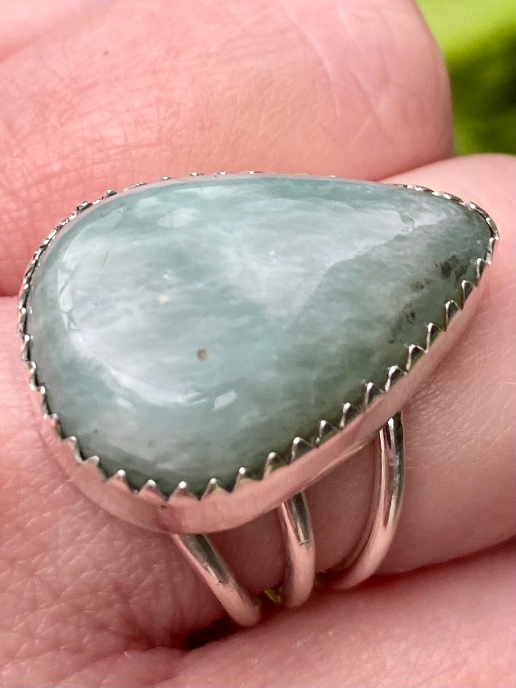 Amazonite Ring Size 8 - Morganna’s Treasures 