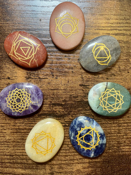 Reiki Chakra Natural Stone Set - Morganna’s Treasures 