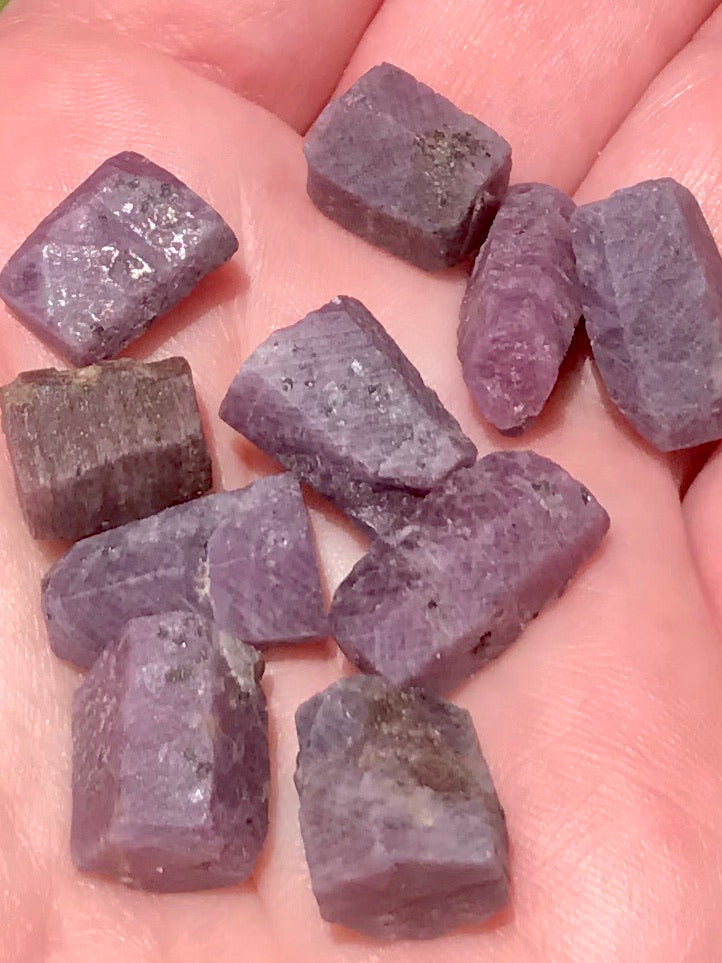 Violet Sapphire Palm Stones - Morganna’s Treasures 