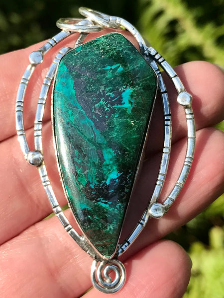 Chrysocolla Pendant - Morganna’s Treasures 