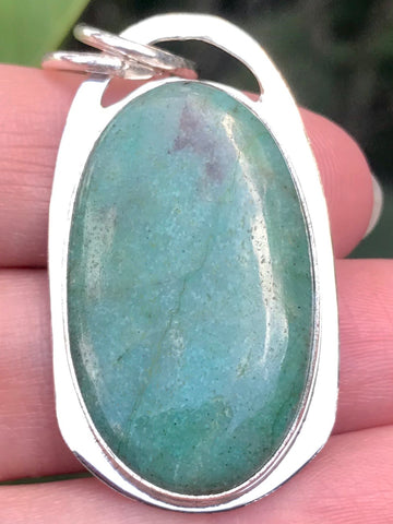 Green Apatite Pendant - Morganna’s Treasures 