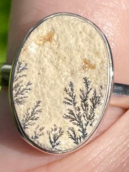 Psilomelane Dendrite Ring Size 6.5 - Morganna’s Treasures 