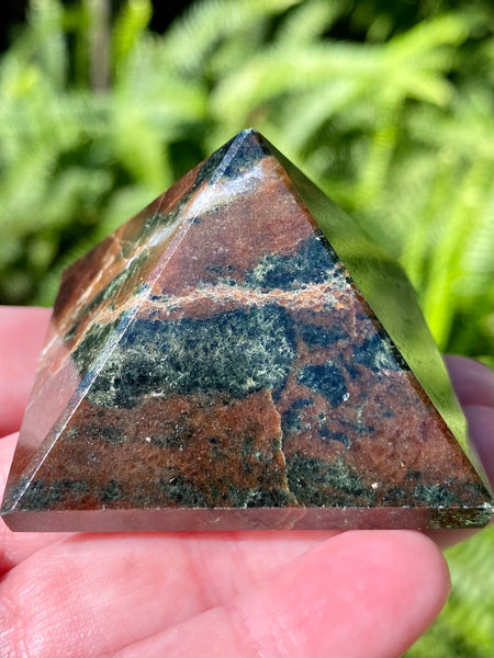 Gorgeous Garnet Pyramid - Morganna’s Treasures 