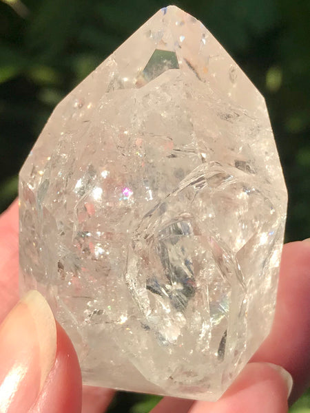 Crackle Quartz Crystal Point - Morganna’s Treasures 