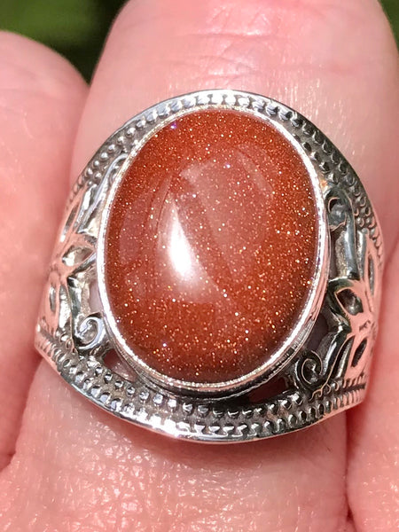 Goldstone Ring Size 7.5 - Morganna’s Treasures 