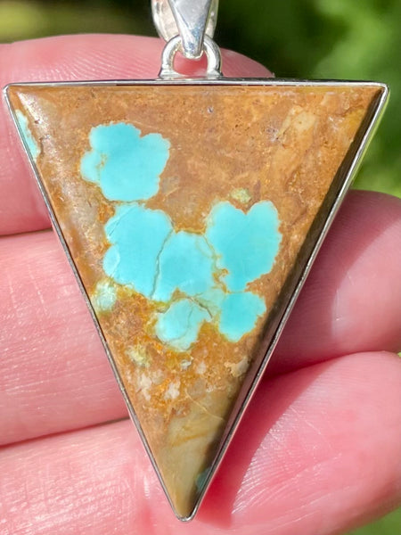 Number 8 Mine Turquoise Pendant - Morganna’s Treasures 