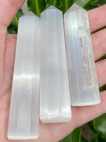 Selenite Healing Wand - Morganna’s Treasures 