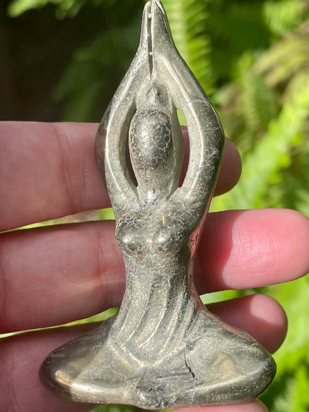 Pyrite Yoga Goddess - Morganna’s Treasures 