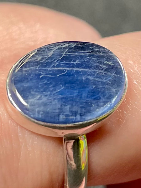 Blue Kyanite Ring Size 9 - Morganna’s Treasures 