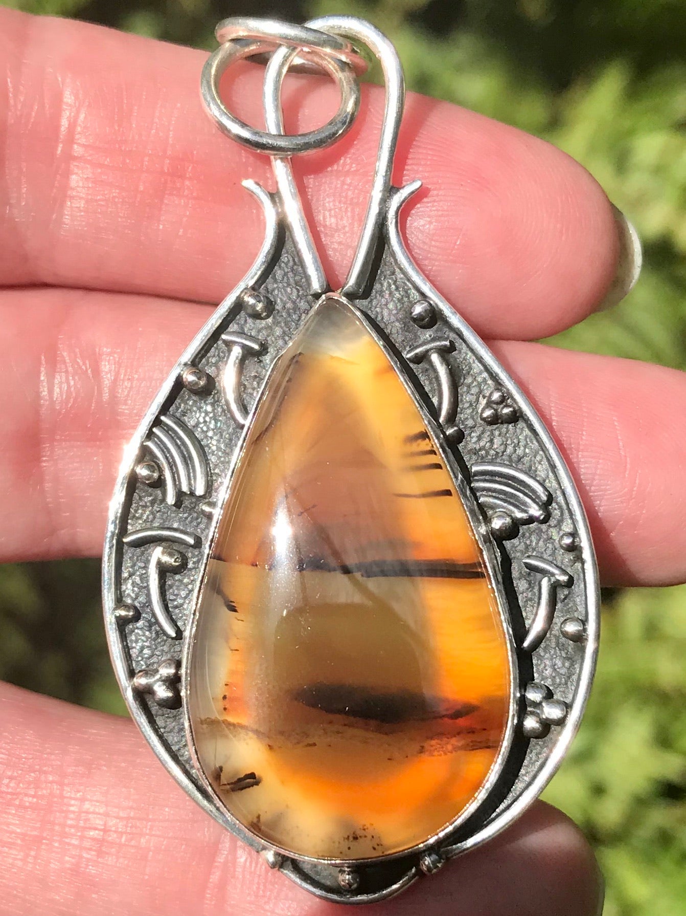 Montana Agate Pendant - Morganna’s Treasures 