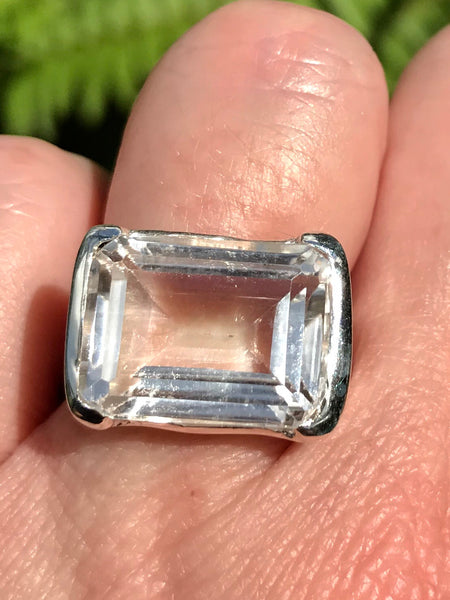 Clear Quartz Ring Size 6.25 - Morganna’s Treasures 