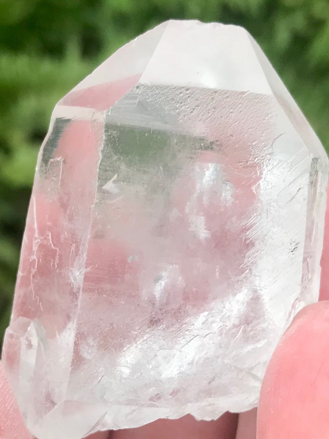 Clear Quartz Crystal Point - Morganna’s Treasures 