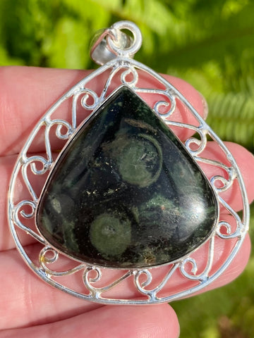 Kambaba Jasper Pendant - Morganna’s Treasures 