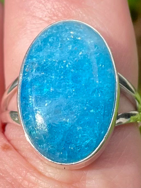 Blue Apatite Ring Size 9.5 - Morganna’s Treasures 