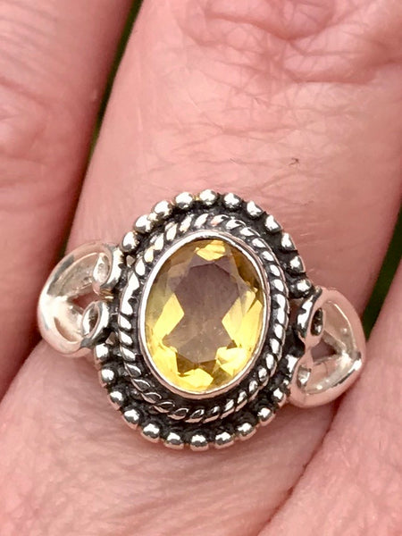 Citrine Ring Size 6.75 - Morganna’s Treasures 