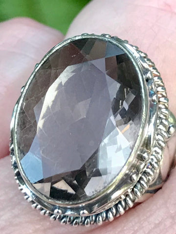 Smoky Quartz Ring Size 8 - Morganna’s Treasures 