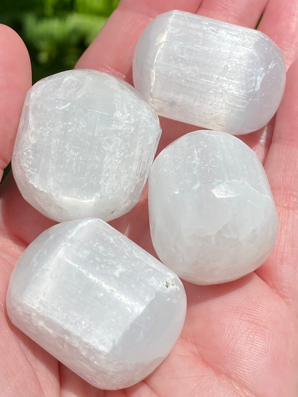 Selenite Tumbled Stones - Morganna’s Treasures 