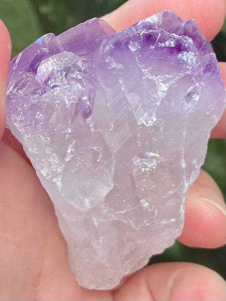 Purple Amethyst Point Crystal from Brazil - Morganna’s Treasures 