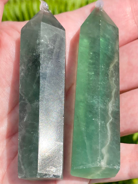 Green Fluorite Healing Wand - Morganna’s Treasures 