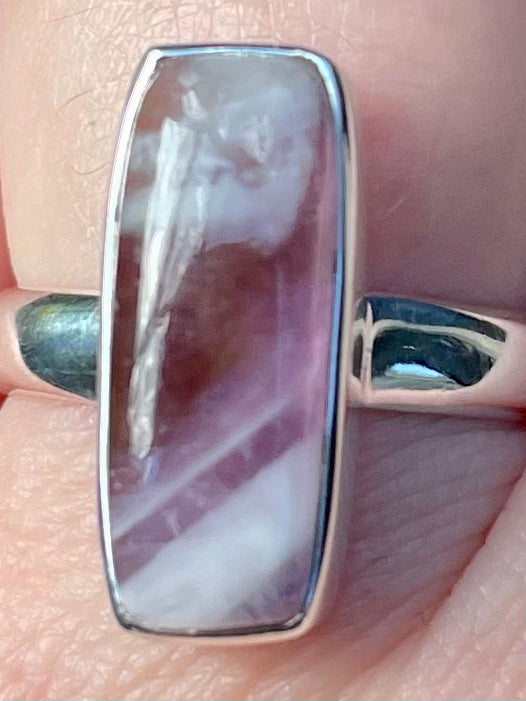 Chevron Amethyst Ring Size 7 - Morganna’s Treasures 