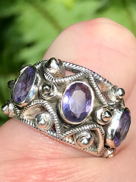 Iolite Cocktail Ring Size 6 - Morganna’s Treasures 