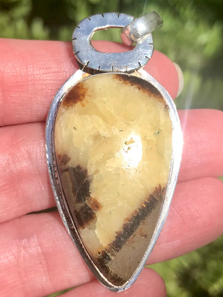 Septarian (Dragon's Stone) Pendant - Morganna’s Treasures 