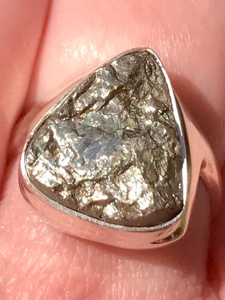 Pyrite Druzy Ring Size 8 - Morganna’s Treasures 