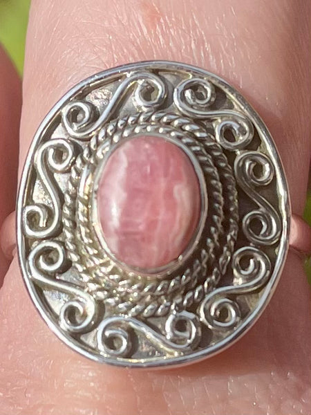 Rhodochrosite Ring Size 8 - Morganna’s Treasures 
