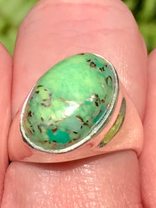 Green Copper Turquoise Ring Size 7.5 - Morganna’s Treasures 