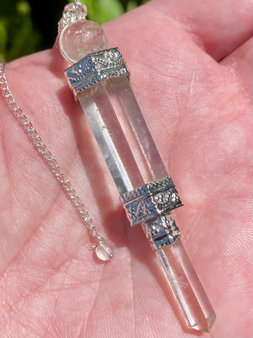 Clear Quartz Pendulum - Morganna’s Treasures 