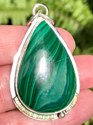 Malachite Pendant - Morganna’s Treasures 